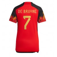 Dres Belgicko Kevin De Bruyne #7 Domáci pre Ženy MS 2022 Krátky Rukáv